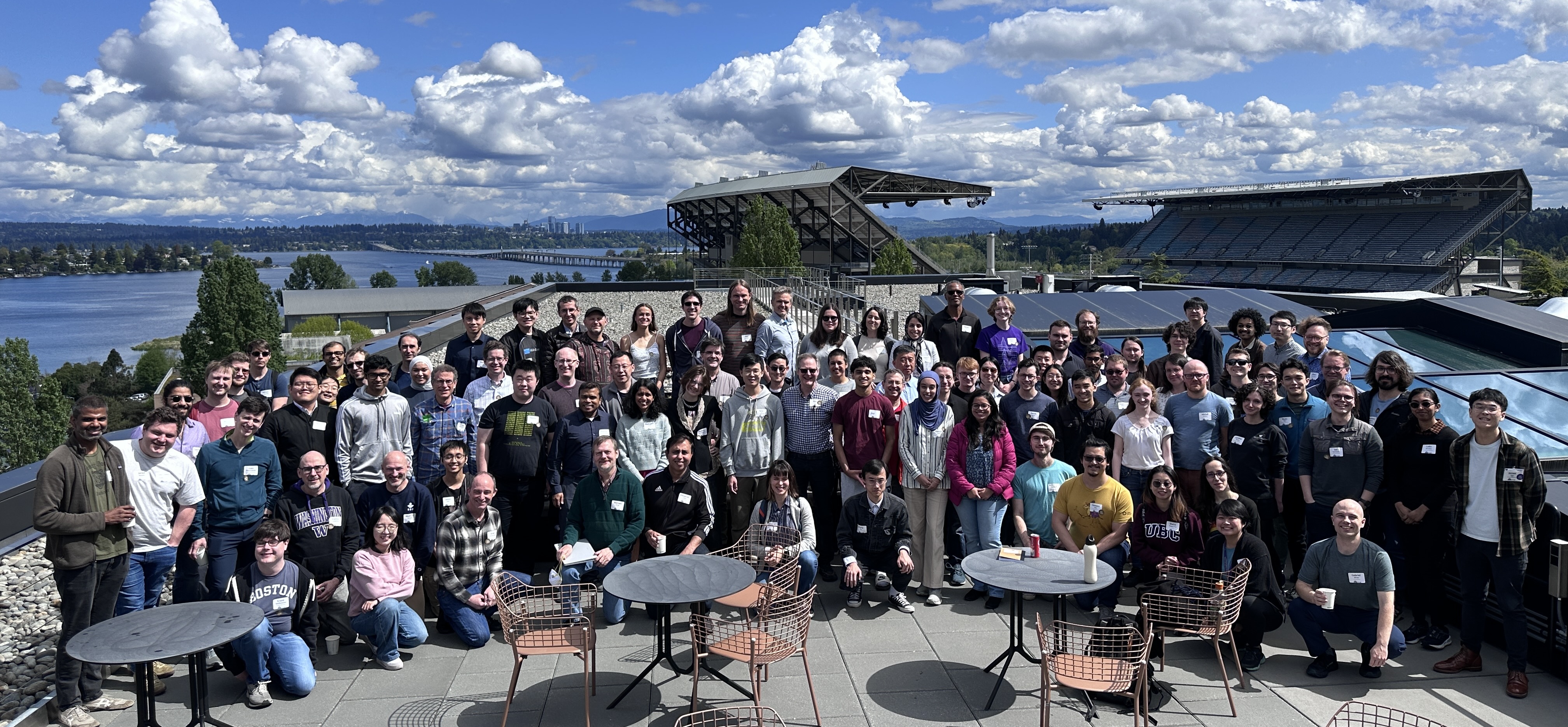 A panoramic view of the attendees of PNW PLSE 2024